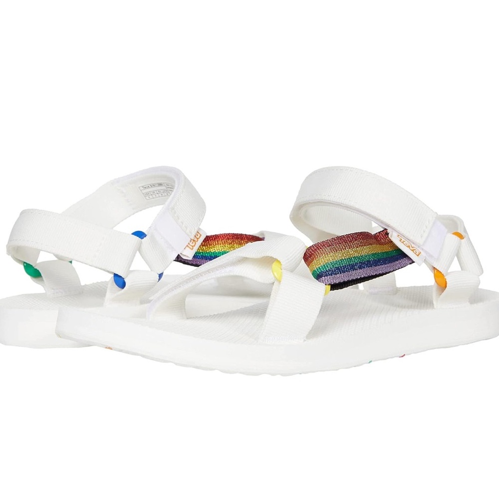 Teva womens Original Universal Pride Sandal sz 7 / 38